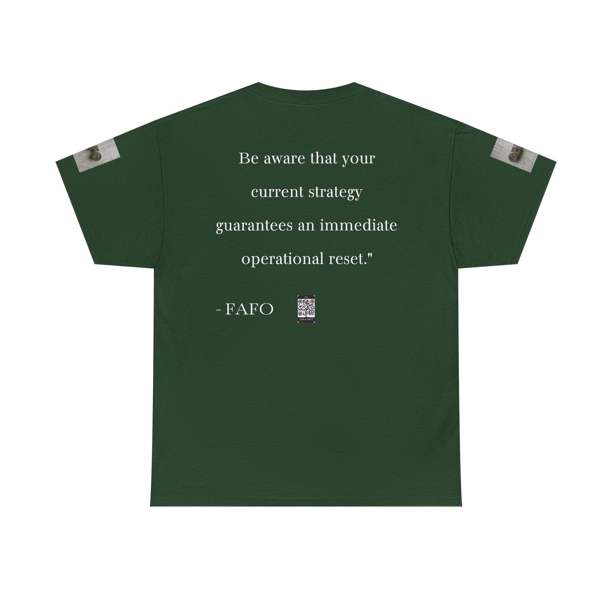 #GXF-025a "Be aware that your current strategy guarantees an immediate operational reset."