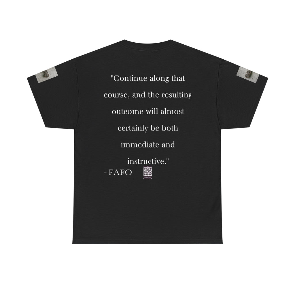 #GXF-029a "Continue along that course, and the resulting outcome will almost certainly be both...