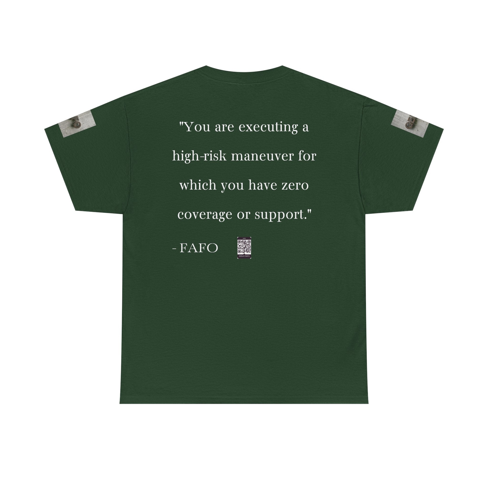 #GXF-023a "You are executing a high-risk maneuver for which you have zero coverage or support."