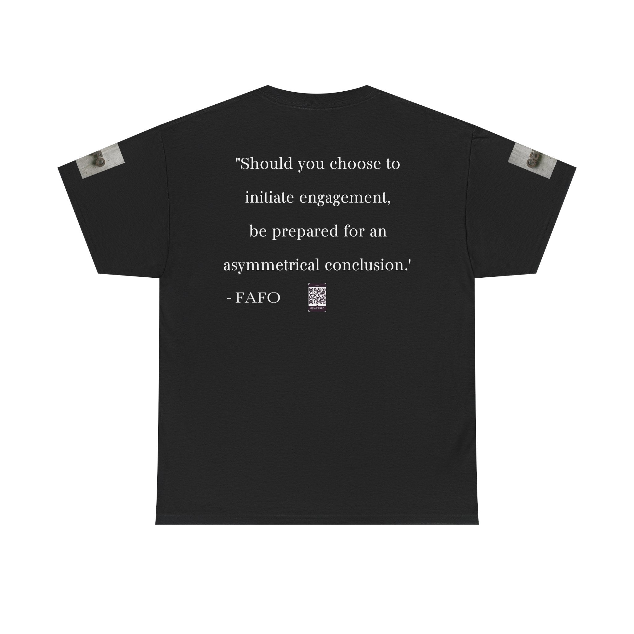 #GXF-008a "Should you choose to initiate engagement, be prepared for an asymmetrical conclusion."