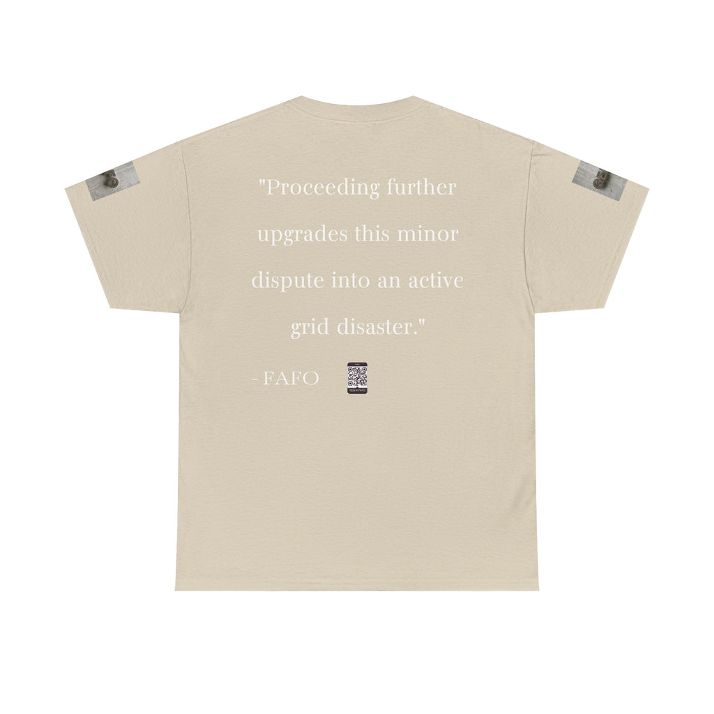 #GXF-022a "Proceeding further upgrades this minor dispute into an active grid disaster."