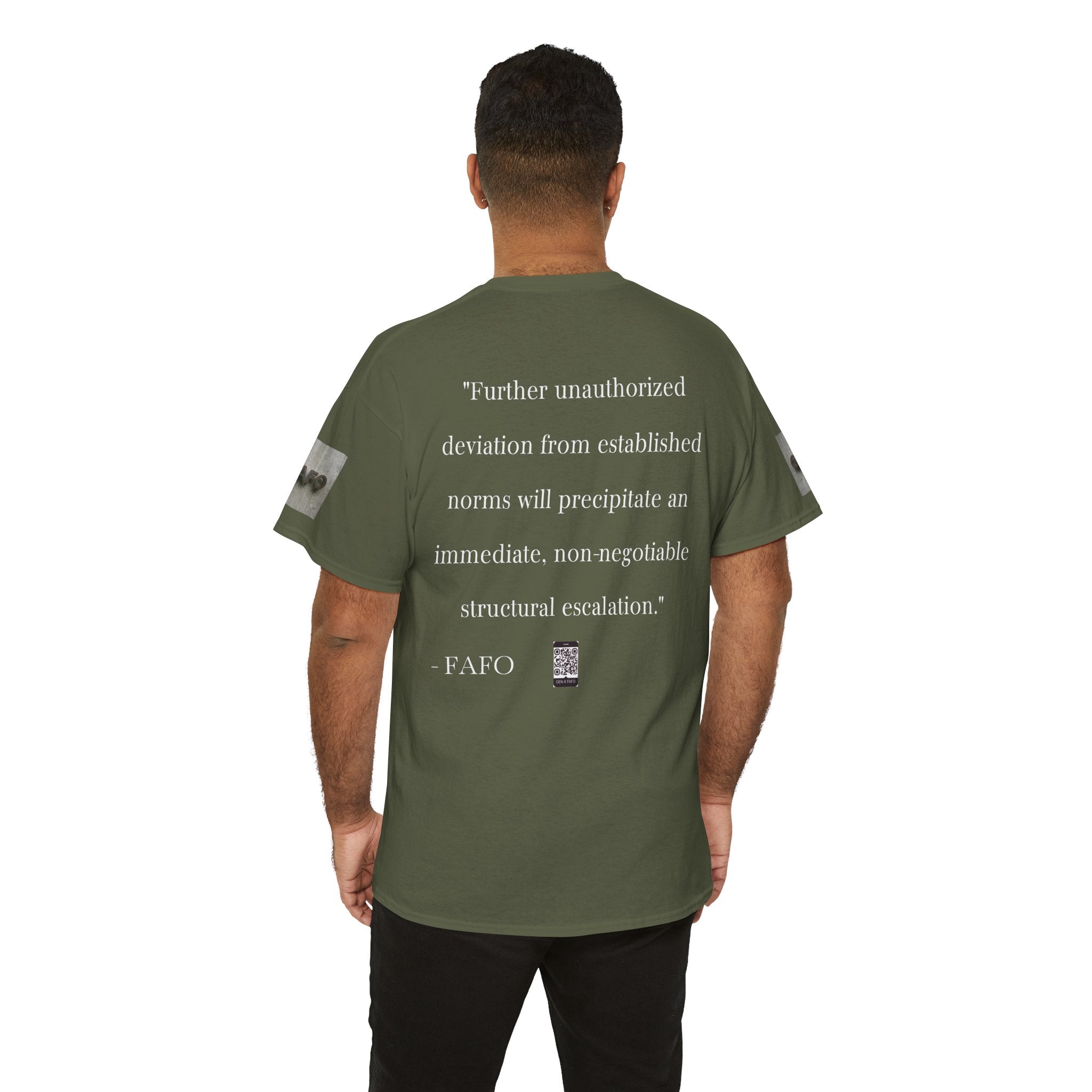 #GXF-001a "Further unauthorized deviation from established norms will precipitate an immediate...