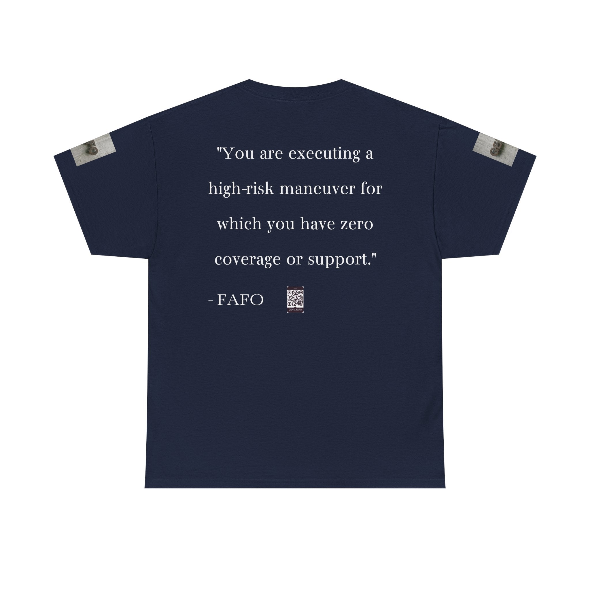 #GXF-023a "You are executing a high-risk maneuver for which you have zero coverage or support."
