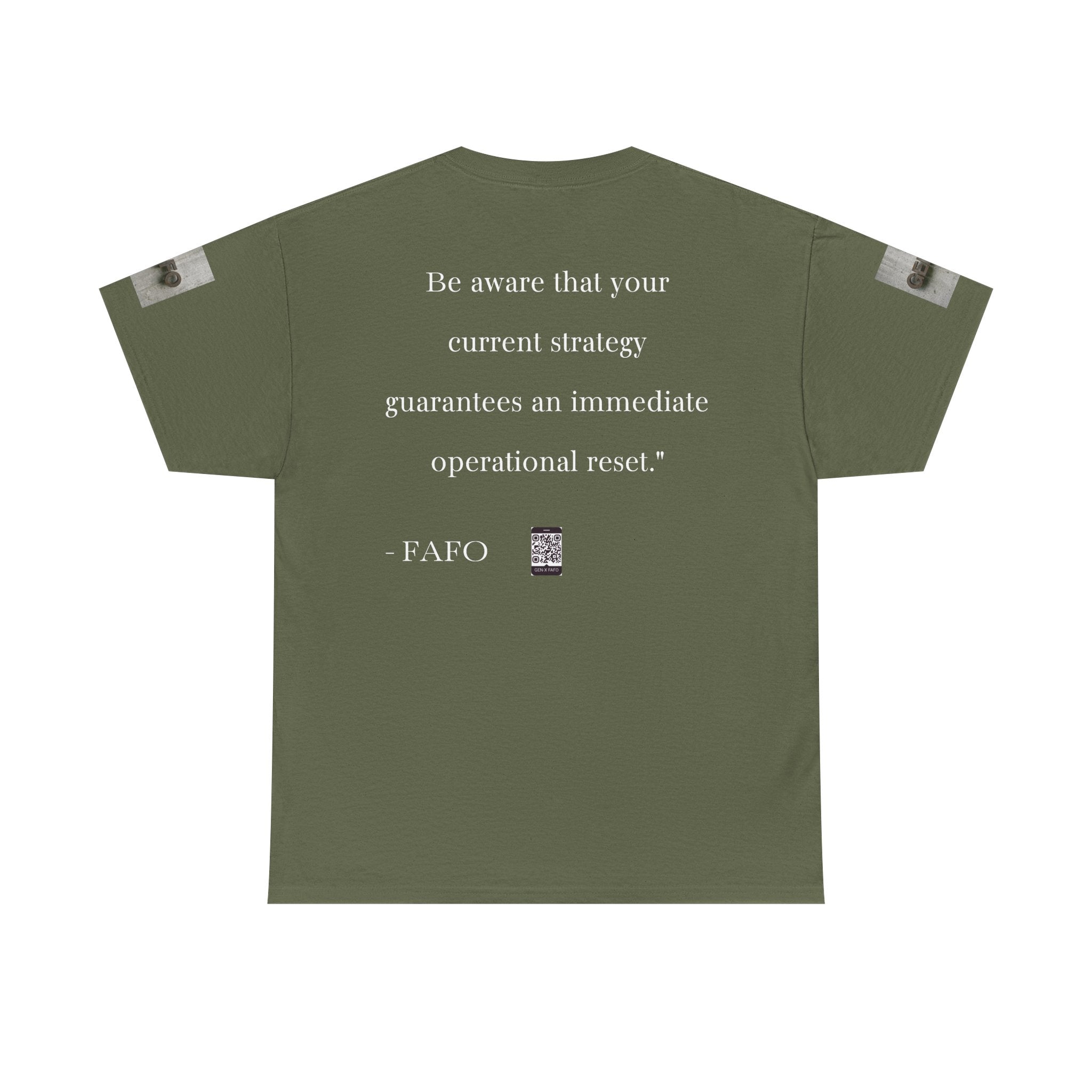 #GXF-025a "Be aware that your current strategy guarantees an immediate operational reset."