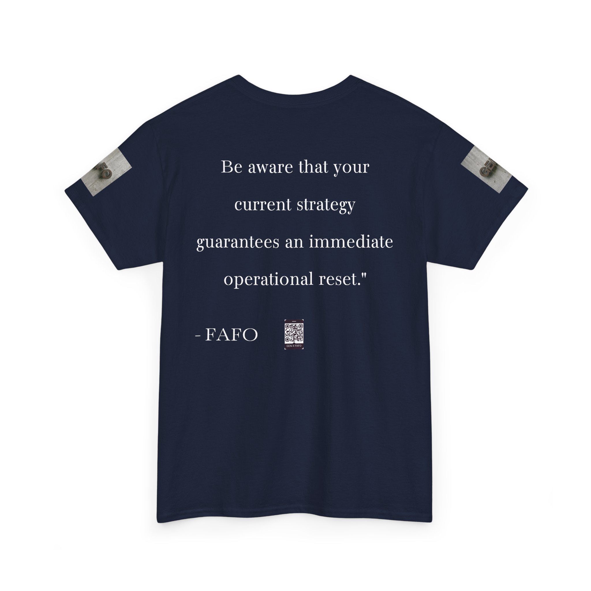 #GXF-025a "Be aware that your current strategy guarantees an immediate operational reset."