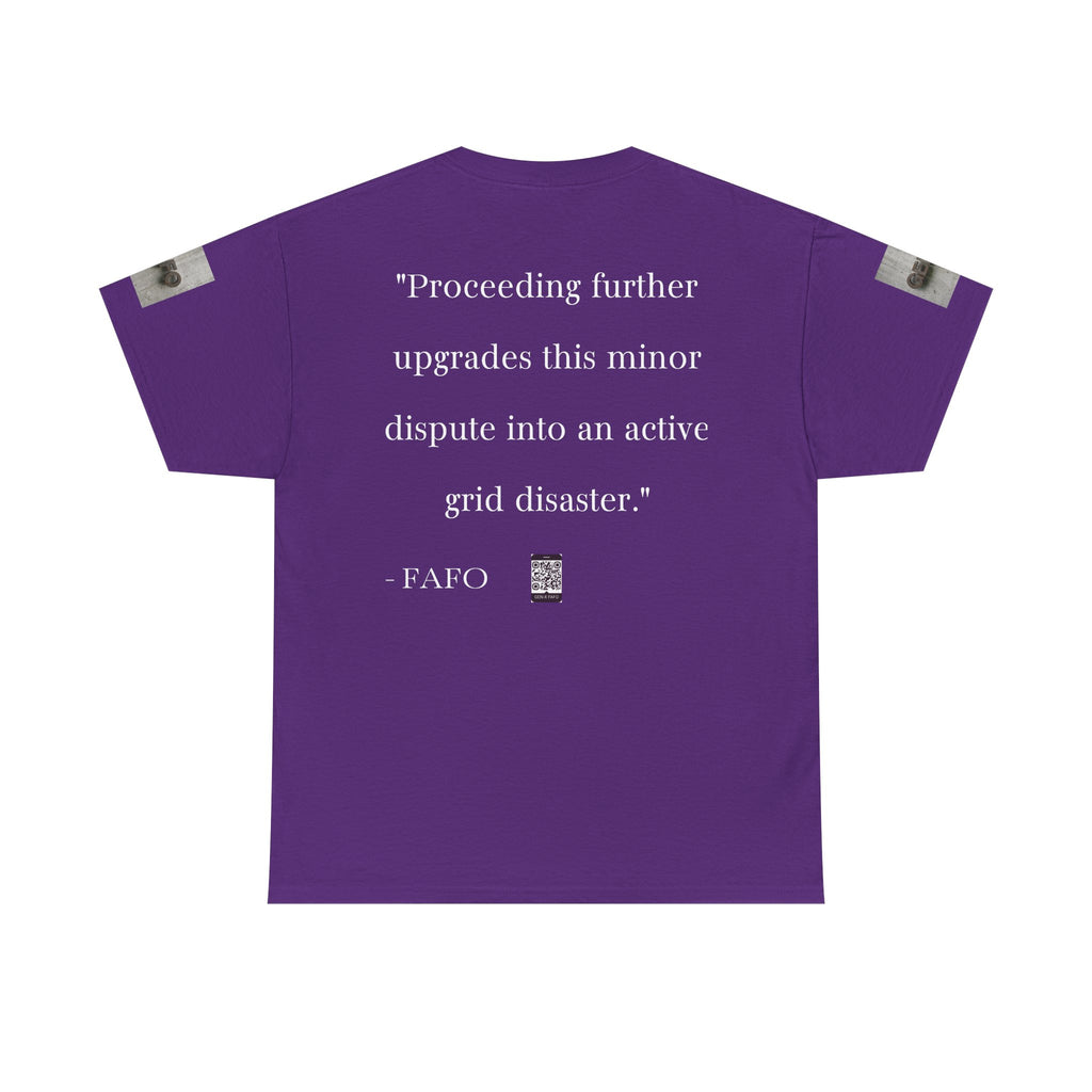#GXF-022a "Proceeding further upgrades this minor dispute into an active grid disaster."