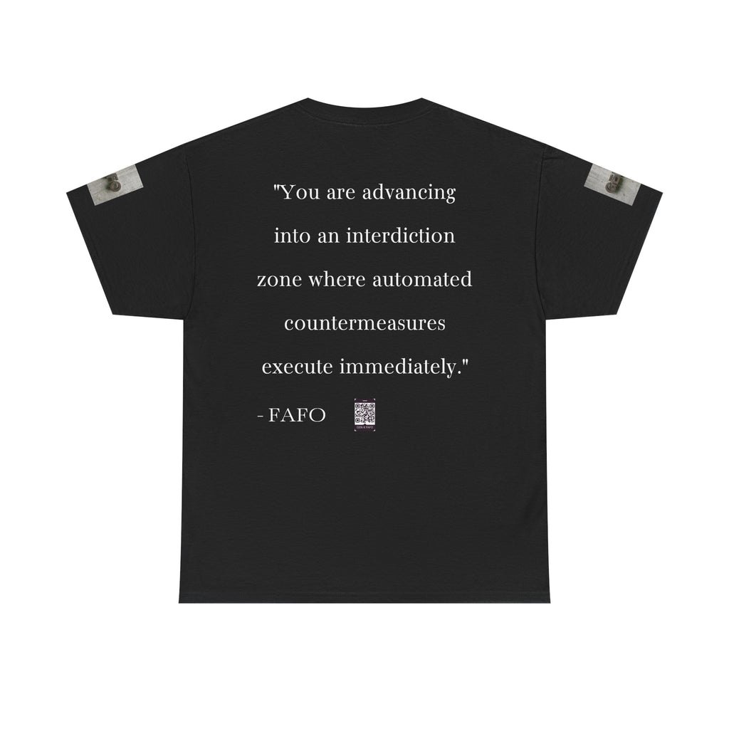 #GXF-009a "You are advancing into an interdiction zone where automated countermeasures execute...