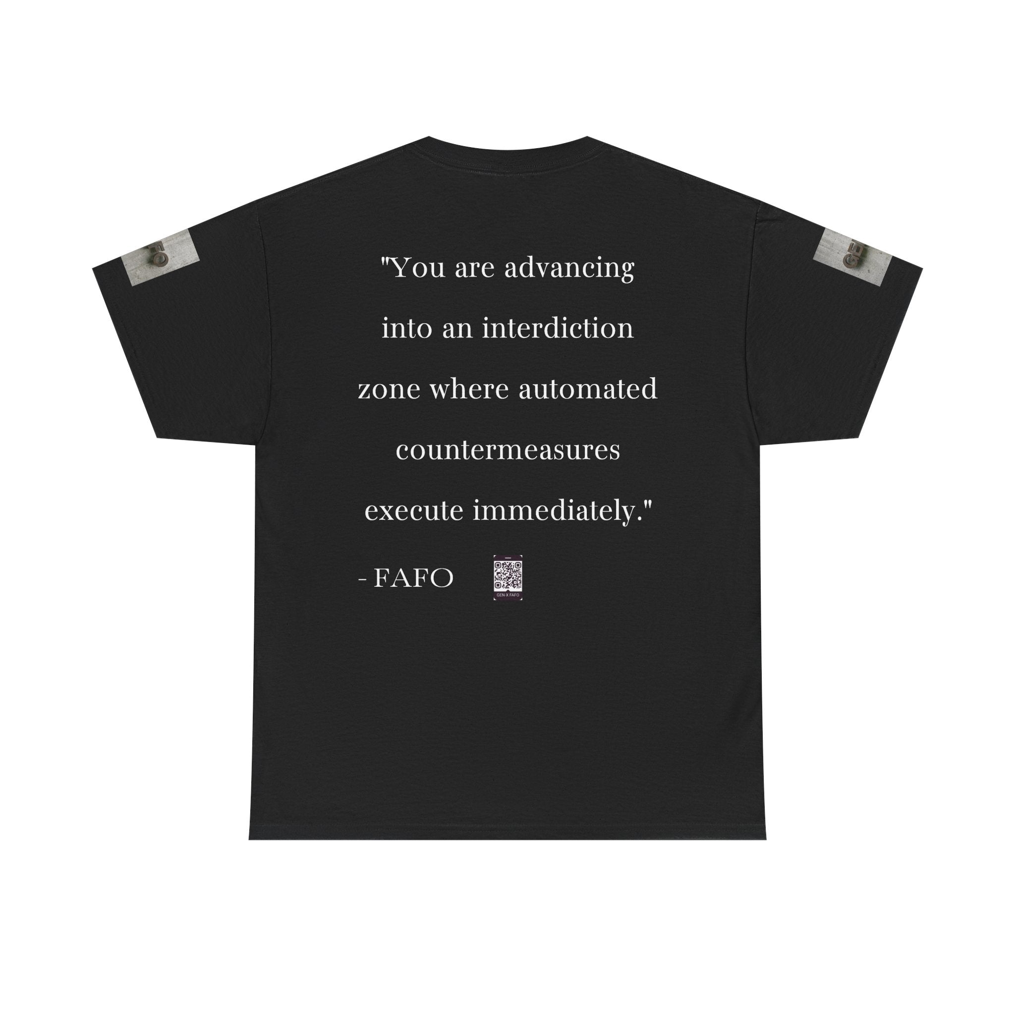 #GXF-009a "You are advancing into an interdiction zone where automated countermeasures execute...
