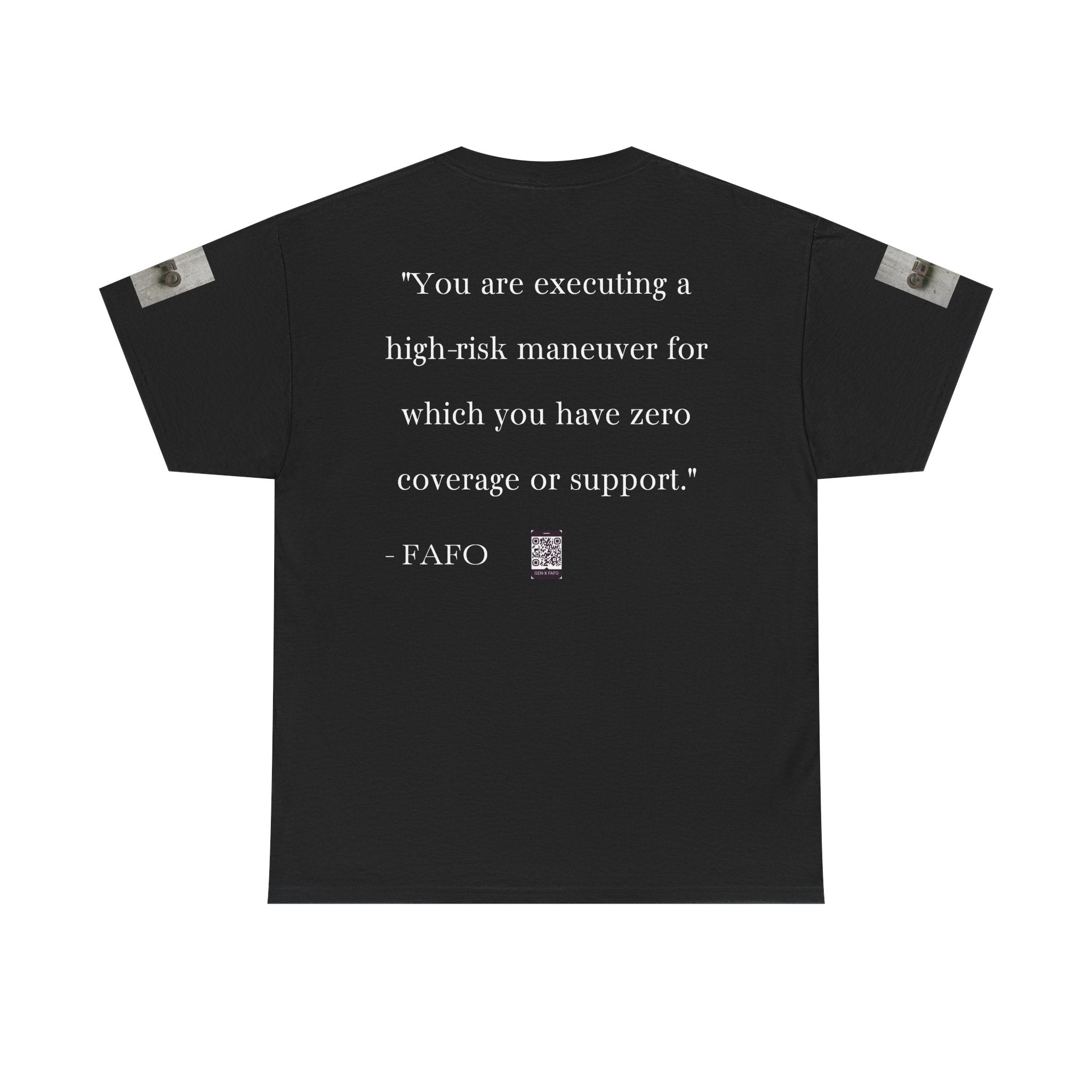 #GXF-023a "You are executing a high-risk maneuver for which you have zero coverage or support."