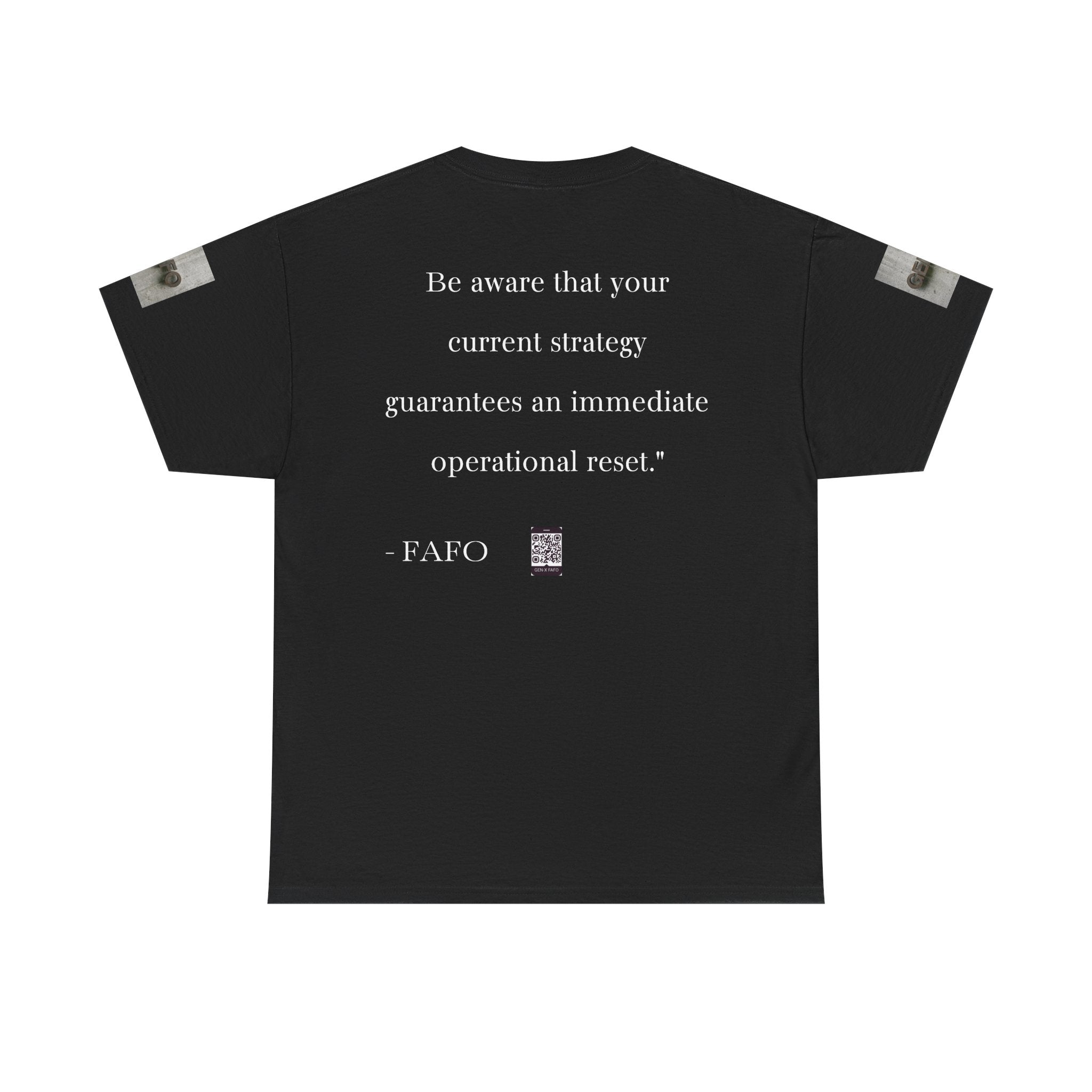#GXF-025a "Be aware that your current strategy guarantees an immediate operational reset."