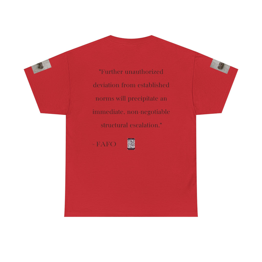 #GXF-001 "Further unauthorized deviation from established norms will precipitate an immediate...