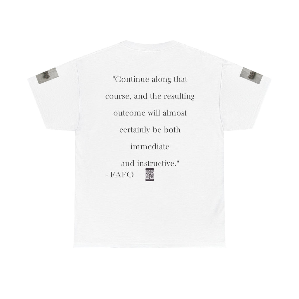 #GXF-029 "Continue along that course, and the resulting outcome will almost certainly be both...