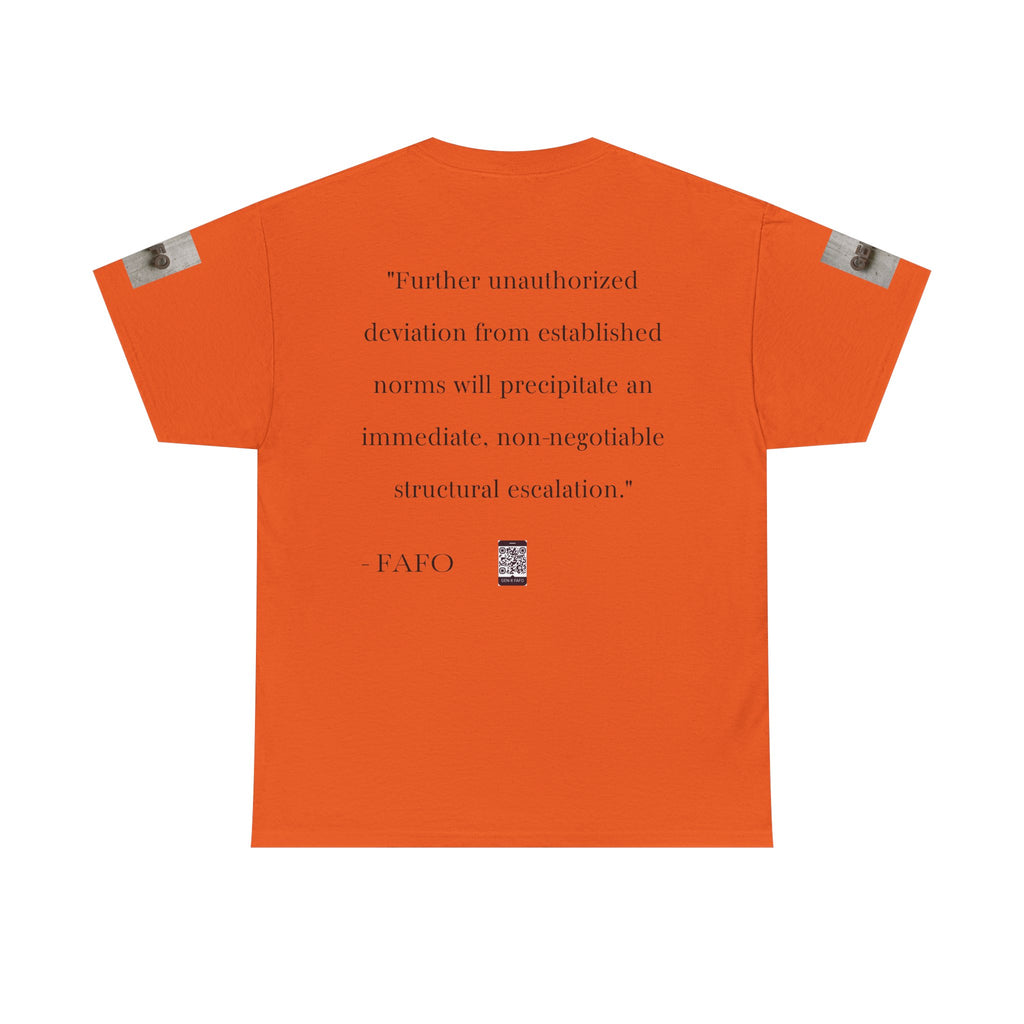 #GXF-001 "Further unauthorized deviation from established norms will precipitate an immediate...