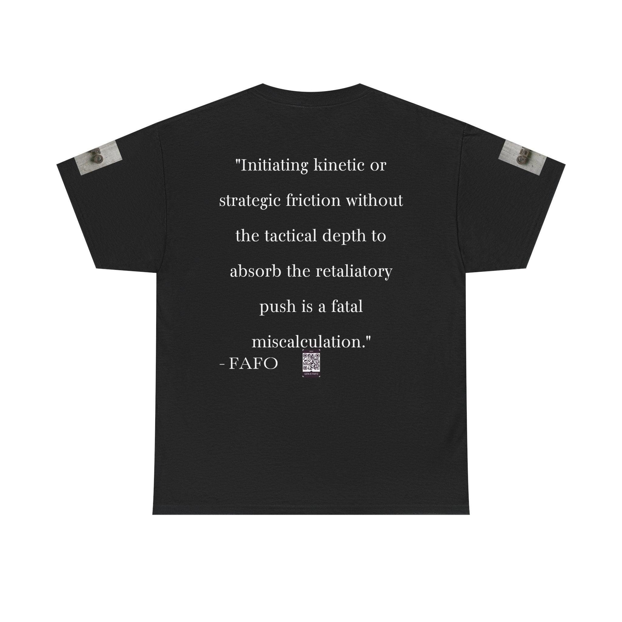 #GXF-018a "Initiating kinetic or strategic friction without the tactical depth to absorb the...