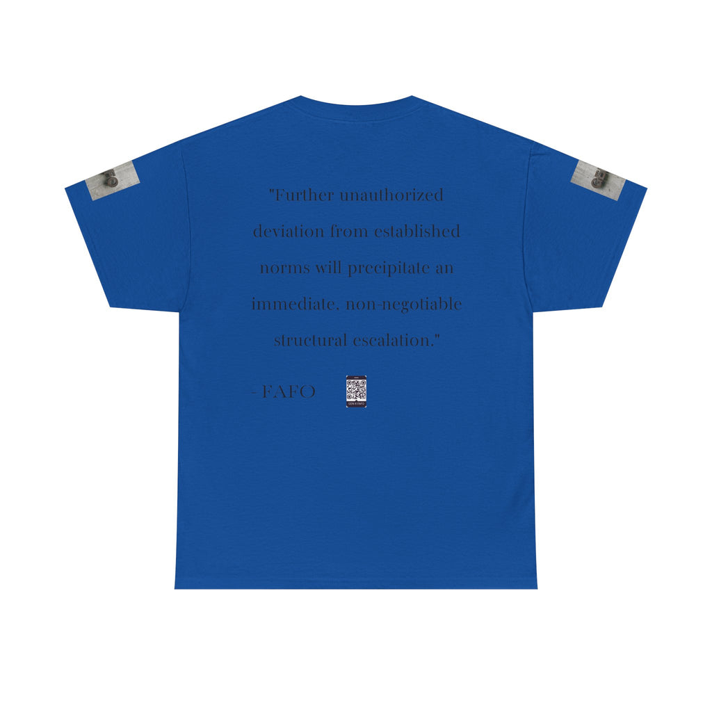 #GXF-001 "Further unauthorized deviation from established norms will precipitate an immediate...