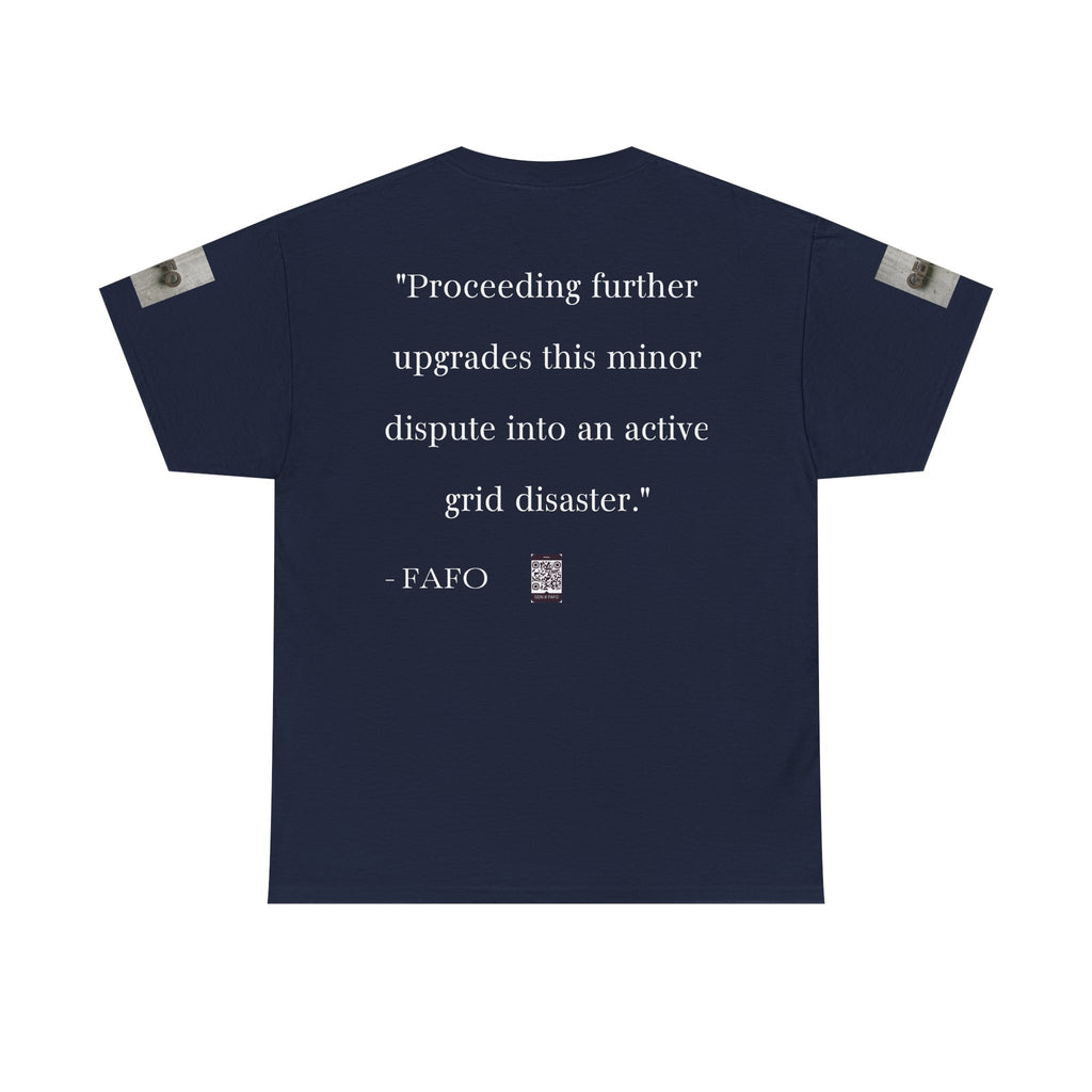 #GXF-022a "Proceeding further upgrades this minor dispute into an active grid disaster."