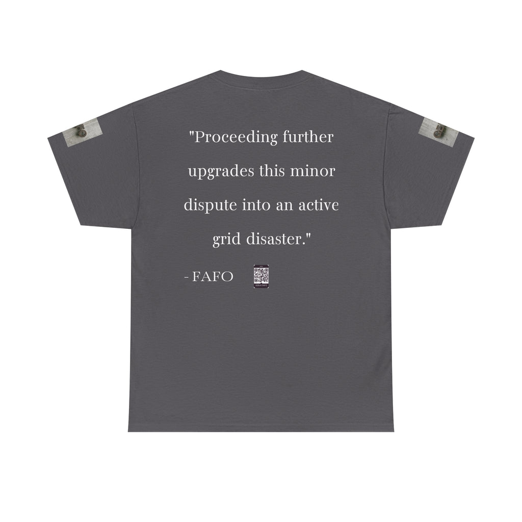#GXF-022a "Proceeding further upgrades this minor dispute into an active grid disaster."