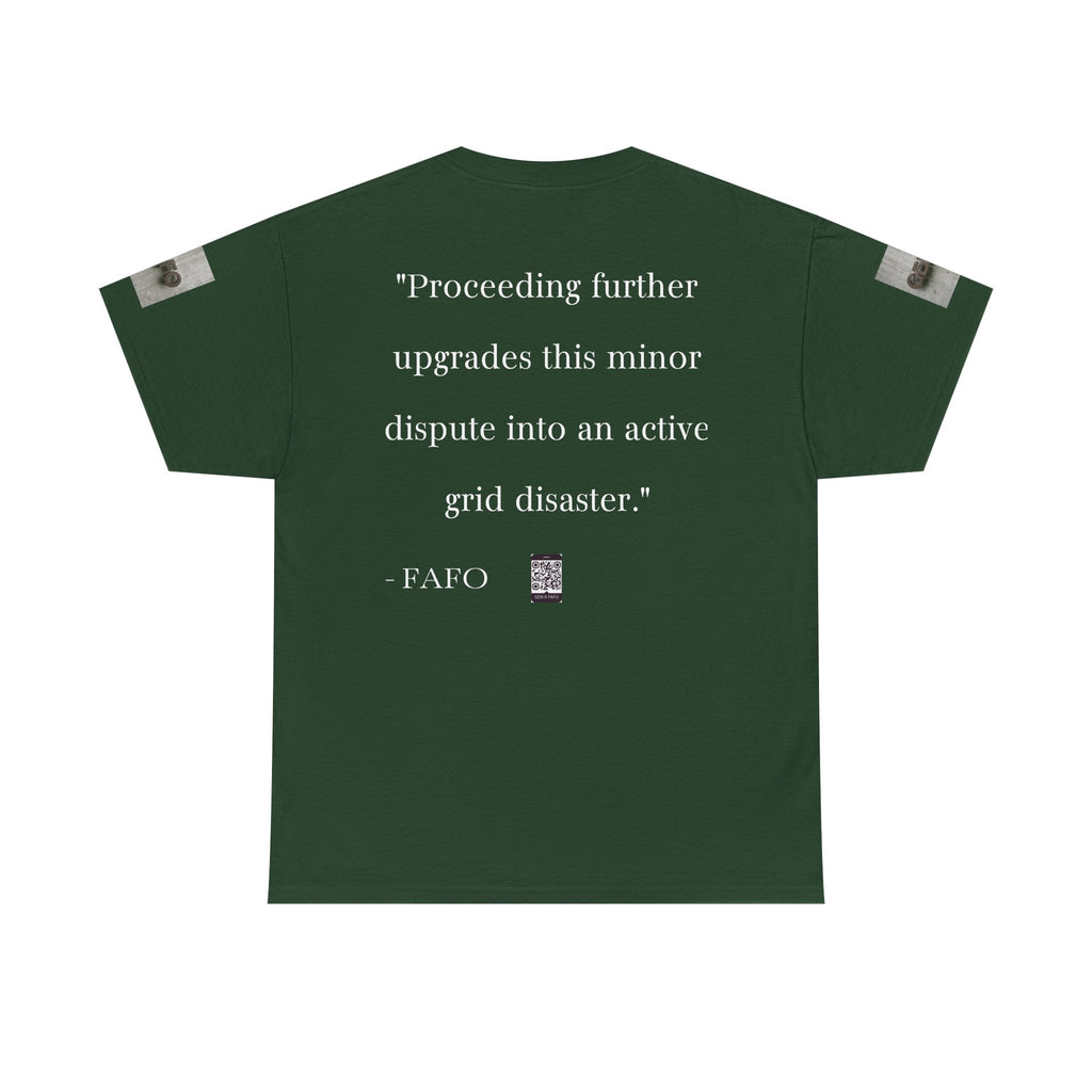 #GXF-022a "Proceeding further upgrades this minor dispute into an active grid disaster."