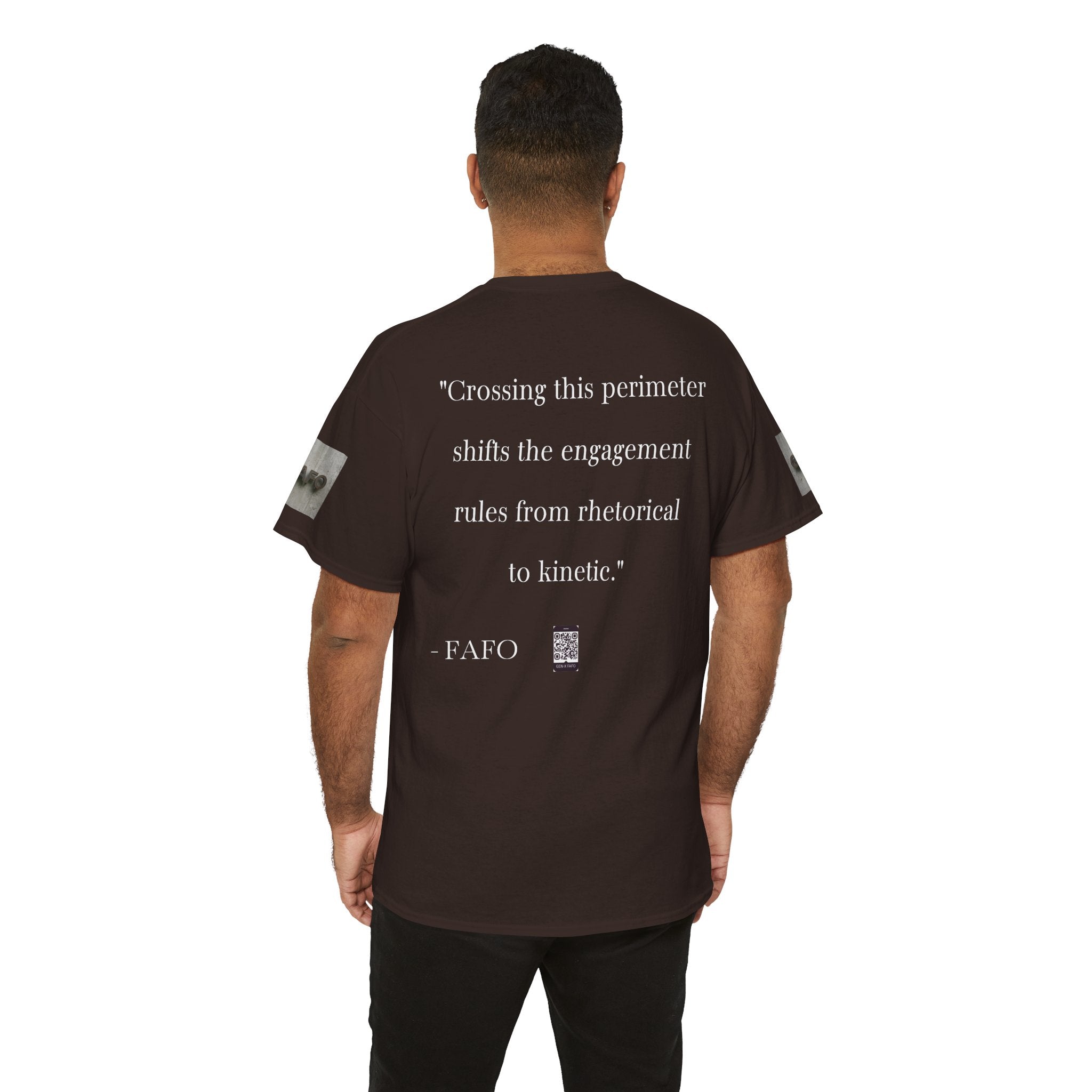 #GXFU-024a "Crossing this perimeter shifts the engagement rules from rhetorical to kinetic."