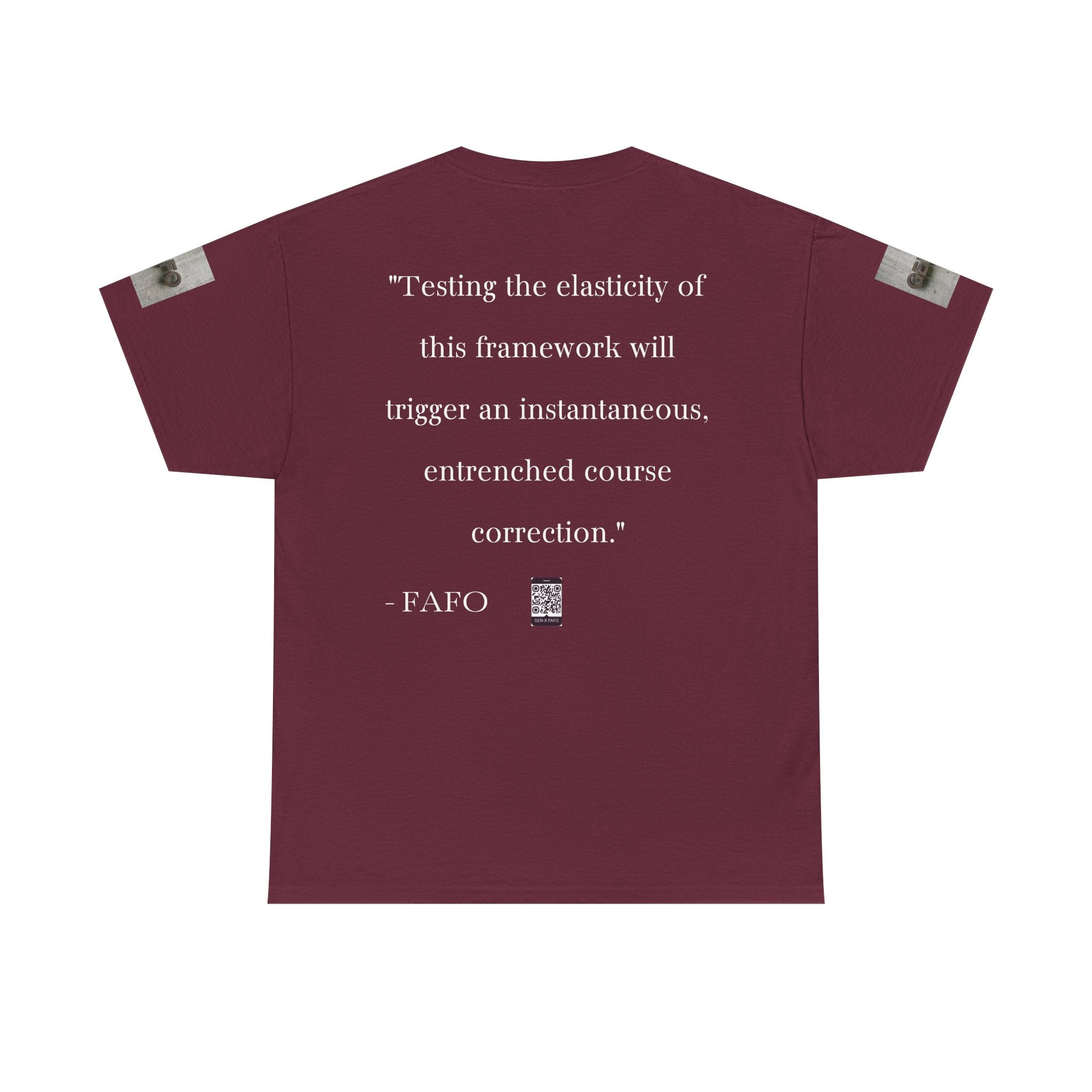 #GXF-003a "Testing the elasticity of this framework will trigger an instantaneous, entrenched...