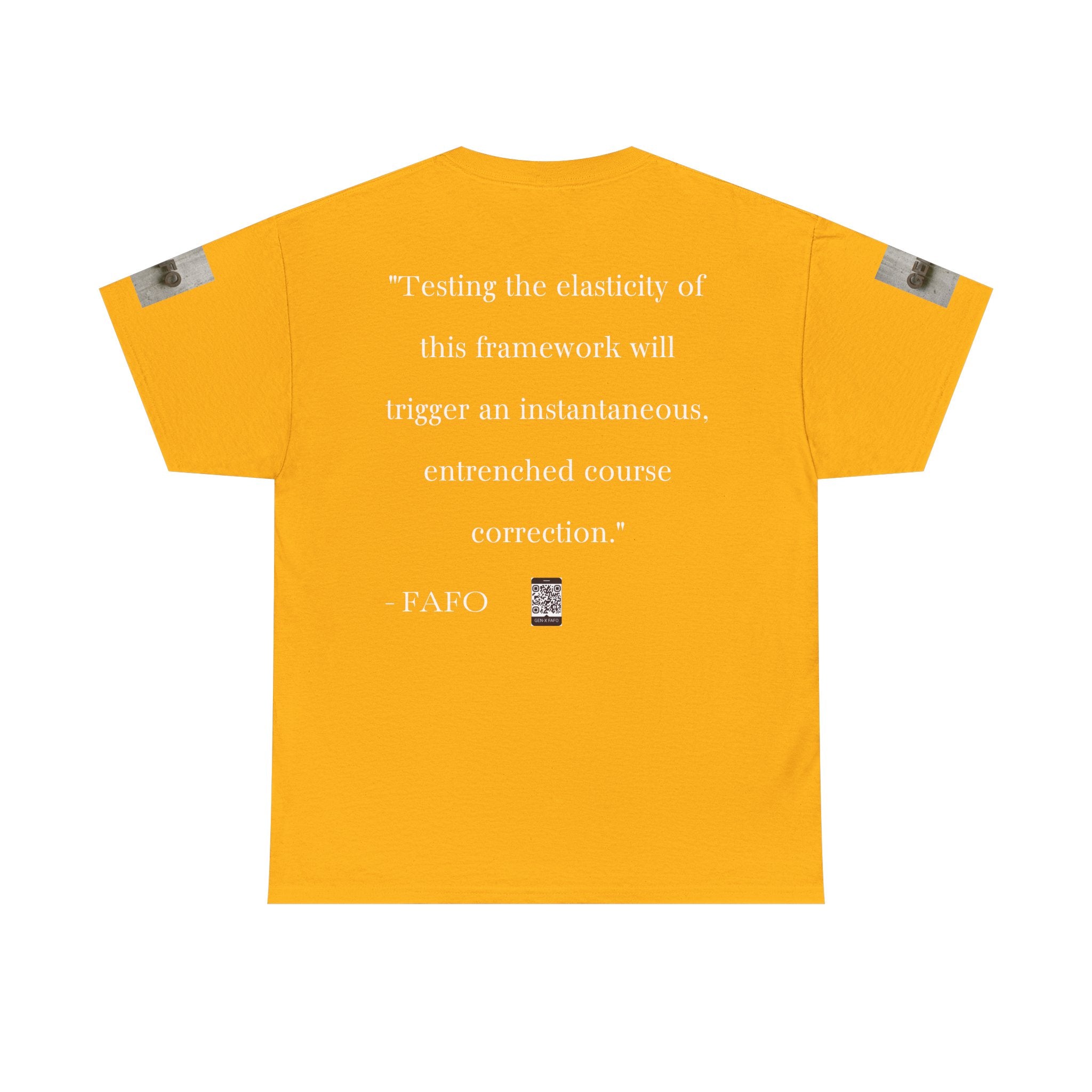 #GXF-003a "Testing the elasticity of this framework will trigger an instantaneous, entrenched...