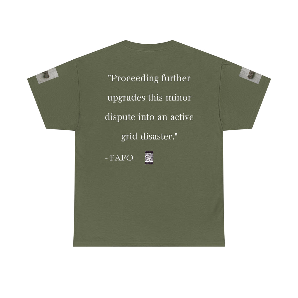 #GXF-022a "Proceeding further upgrades this minor dispute into an active grid disaster."