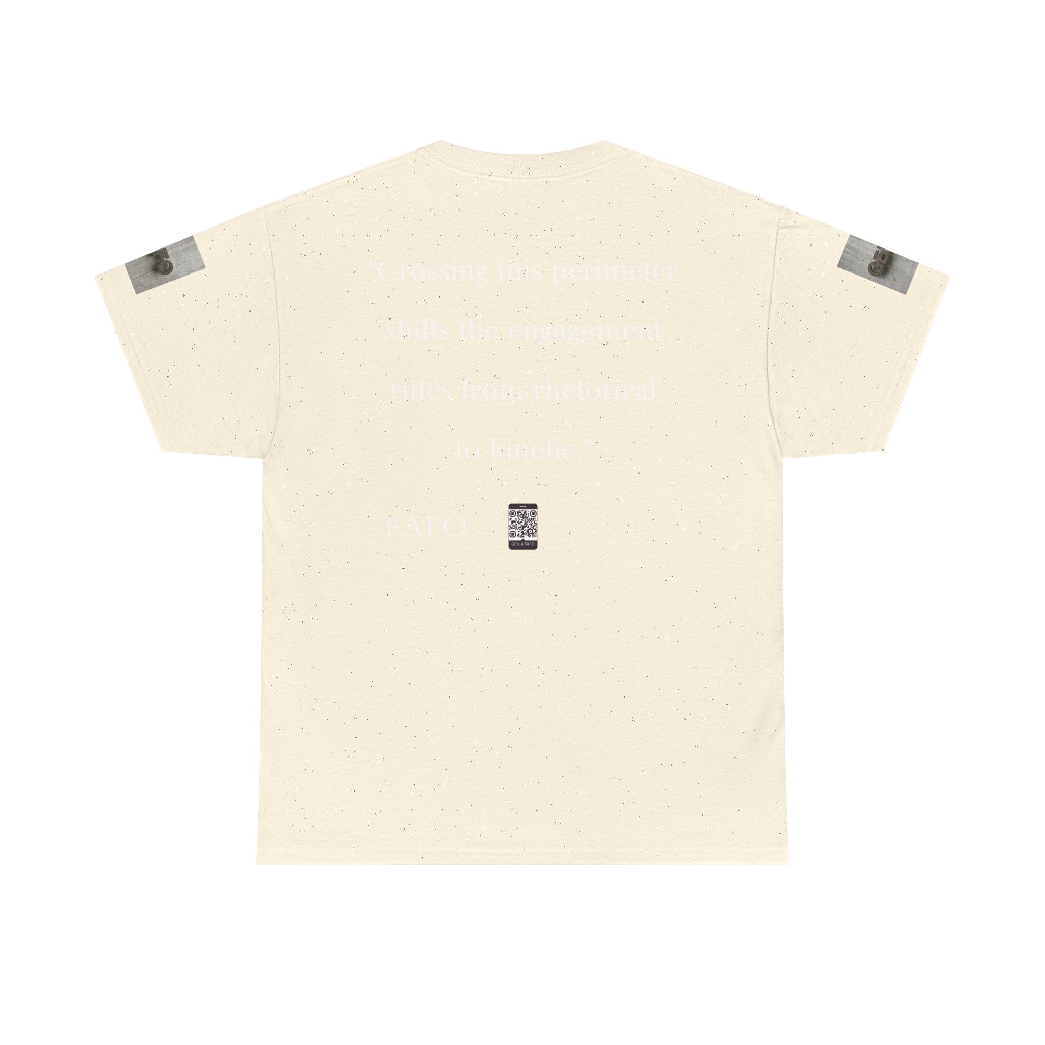 #GXFU-024a "Crossing this perimeter shifts the engagement rules from rhetorical to kinetic."