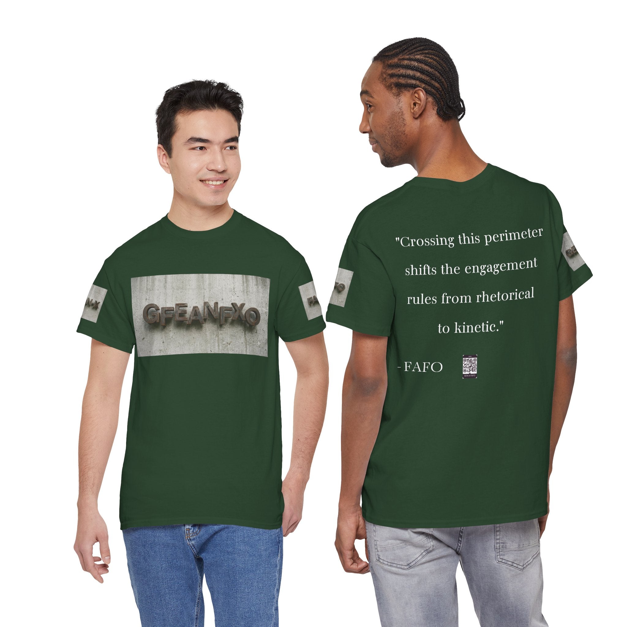 #GXFU-024a "Crossing this perimeter shifts the engagement rules from rhetorical to kinetic."