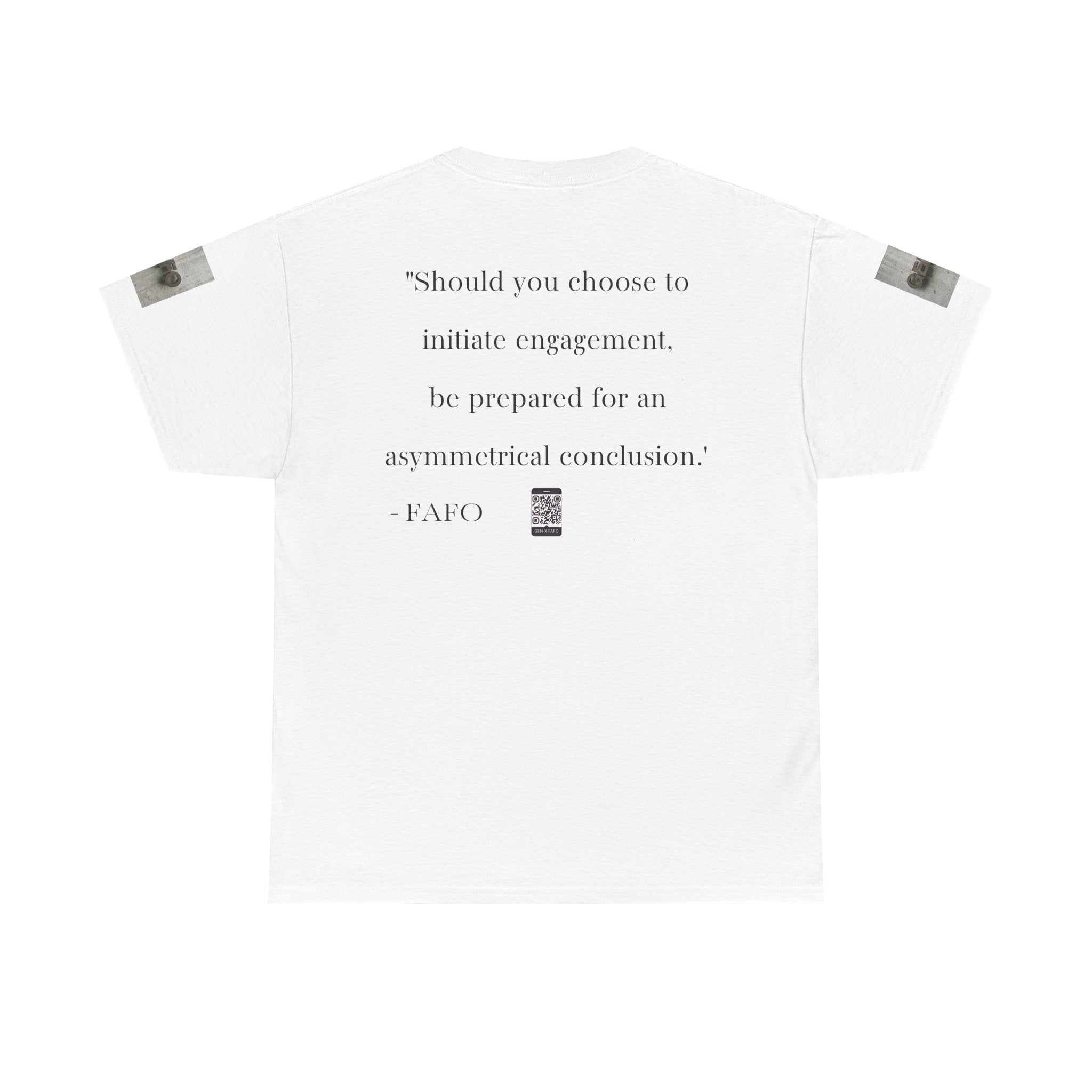 #GXF-008 "Should you choose to initiate engagement, be prepared for an asymmetrical conclusion."