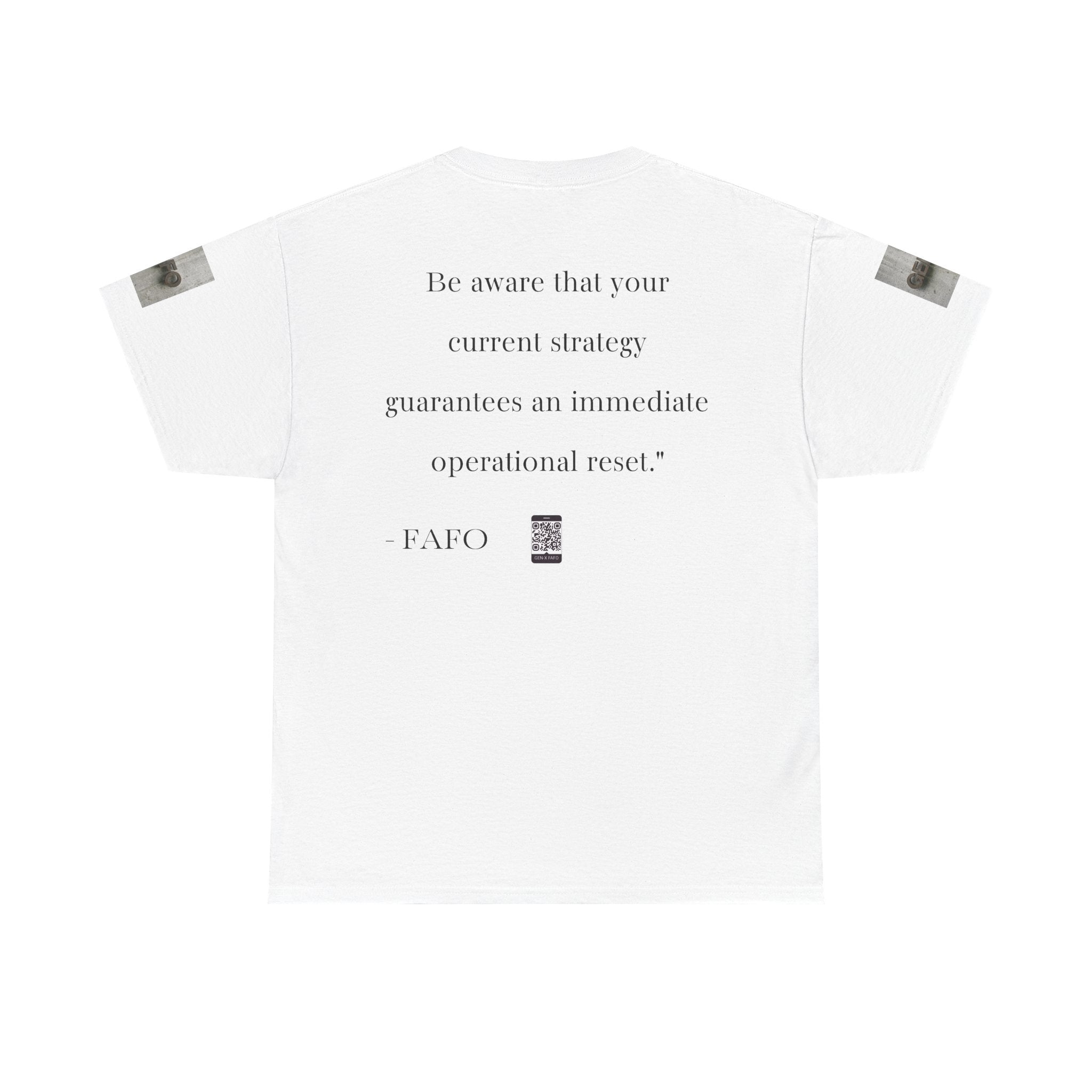 #GXF-025 "Be aware that your current strategy guarantees an immediate operational reset."