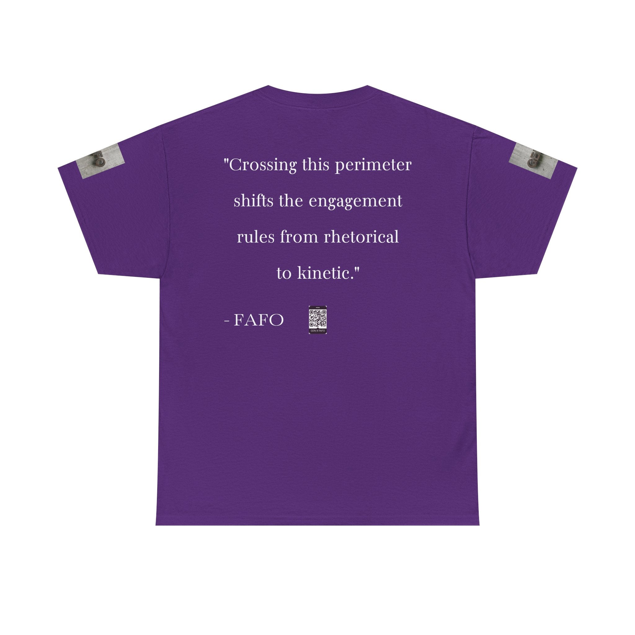 #GXFU-024a "Crossing this perimeter shifts the engagement rules from rhetorical to kinetic."