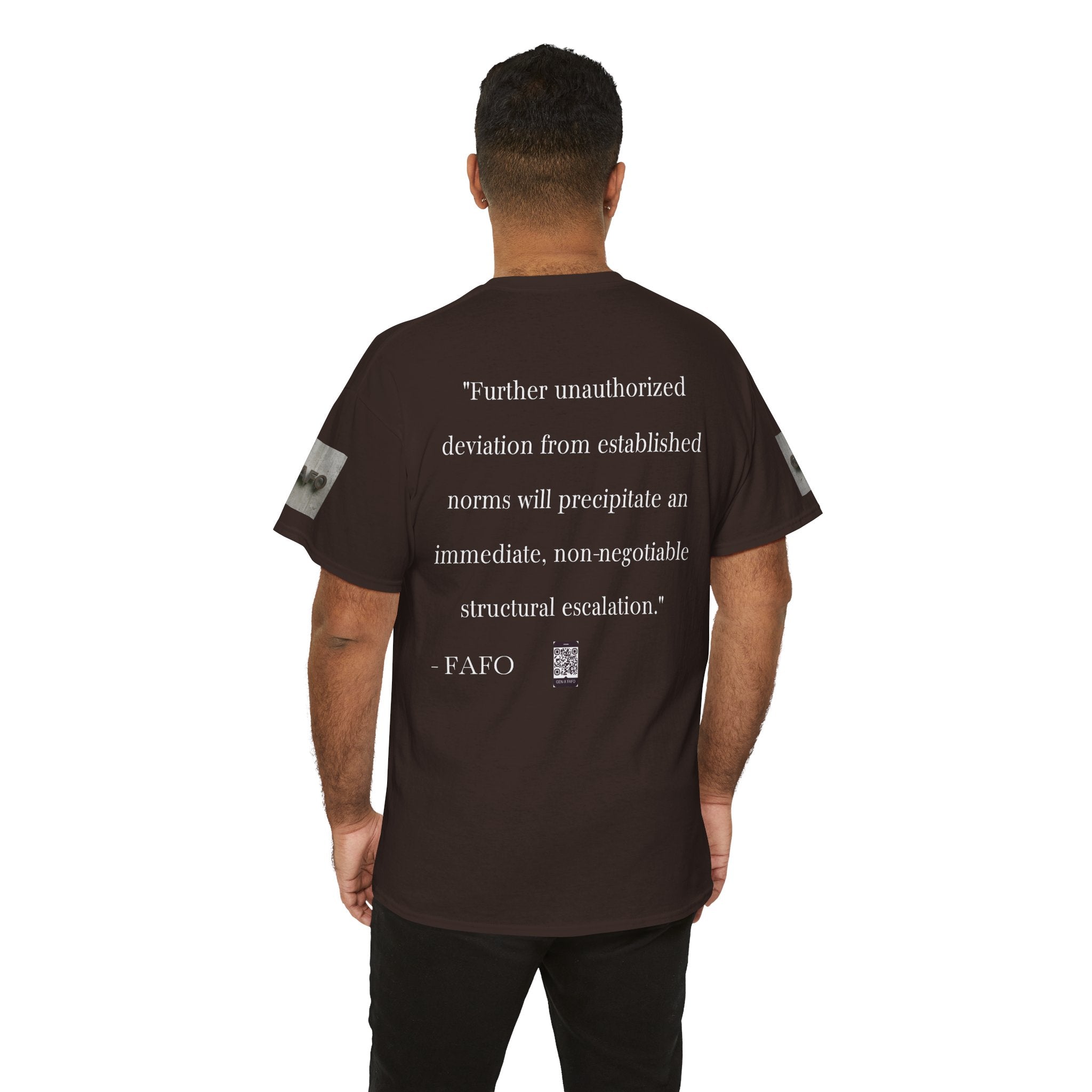#GXF-001a "Further unauthorized deviation from established norms will precipitate an immediate...