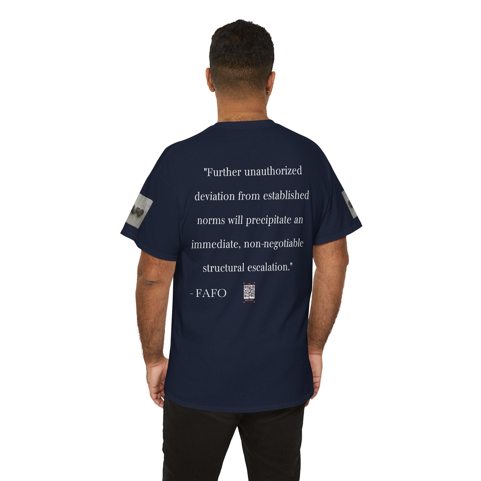 #GXF-001a "Further unauthorized deviation from established norms will precipitate an immediate...
