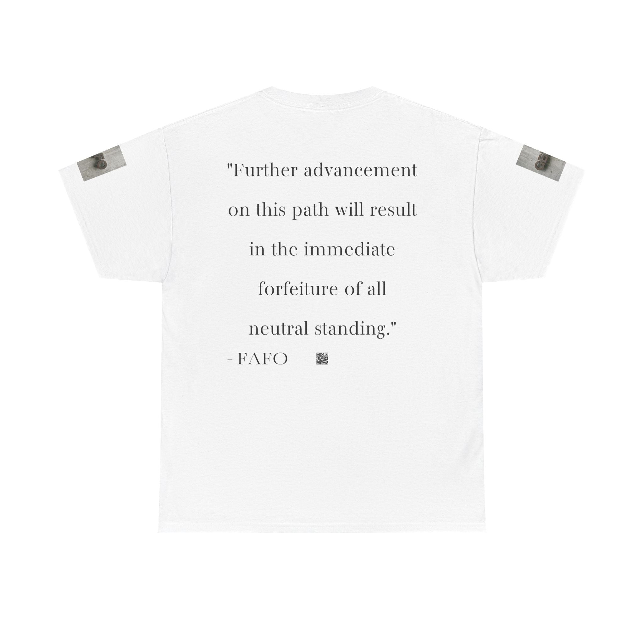 #GXF-006 "Further advancement on this path will result in the immediate forfeiture of all...